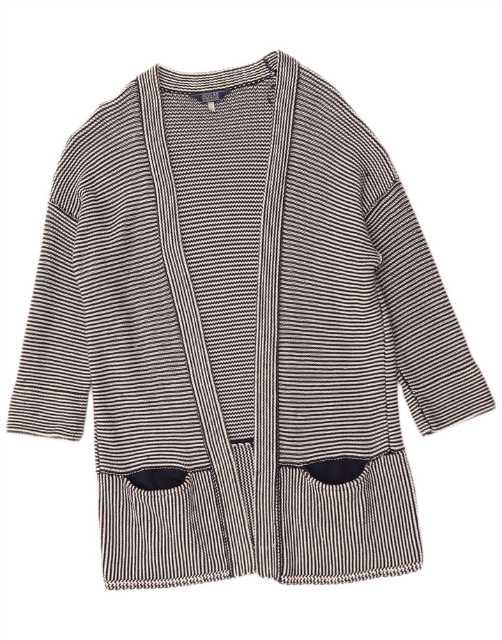 Joules Maglione cardigan lungo oversize da donna UK 14 Large Blu