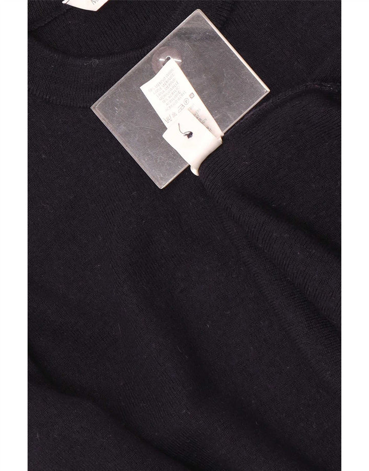 Maglione cardigan Marks & Spencer da donna St. Michael UK 12 medio blu navy