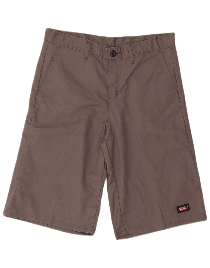 DICKIES Mens Cargo Shorts W30 Medium Grey Polyester