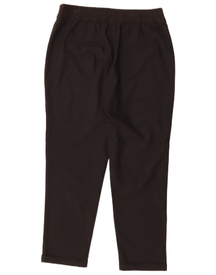 Pantaloni casual slim da donna Zara grandi W30 L27 neri