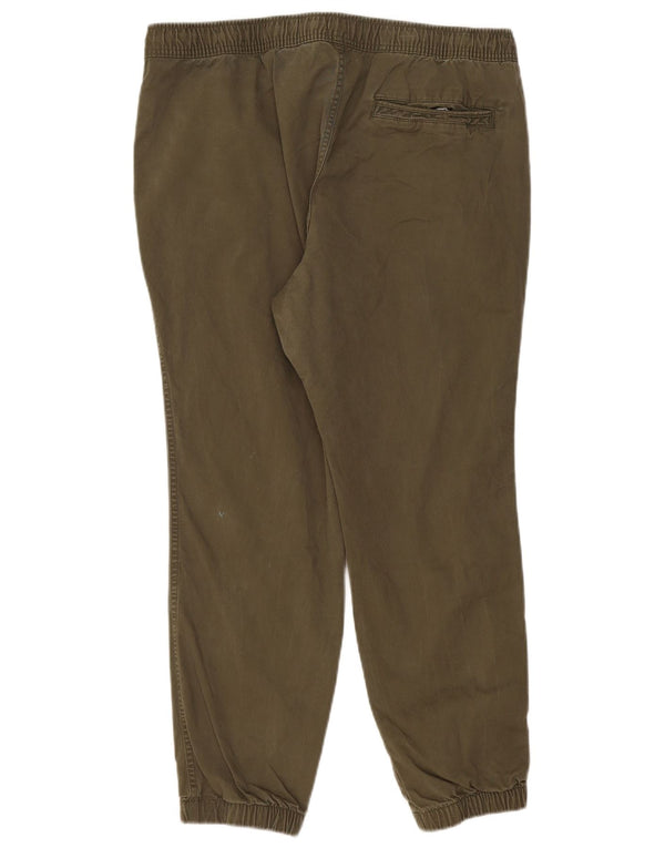 Gap Pantaloni jogger da uomo casual Large W36 L28 Cotone kaki