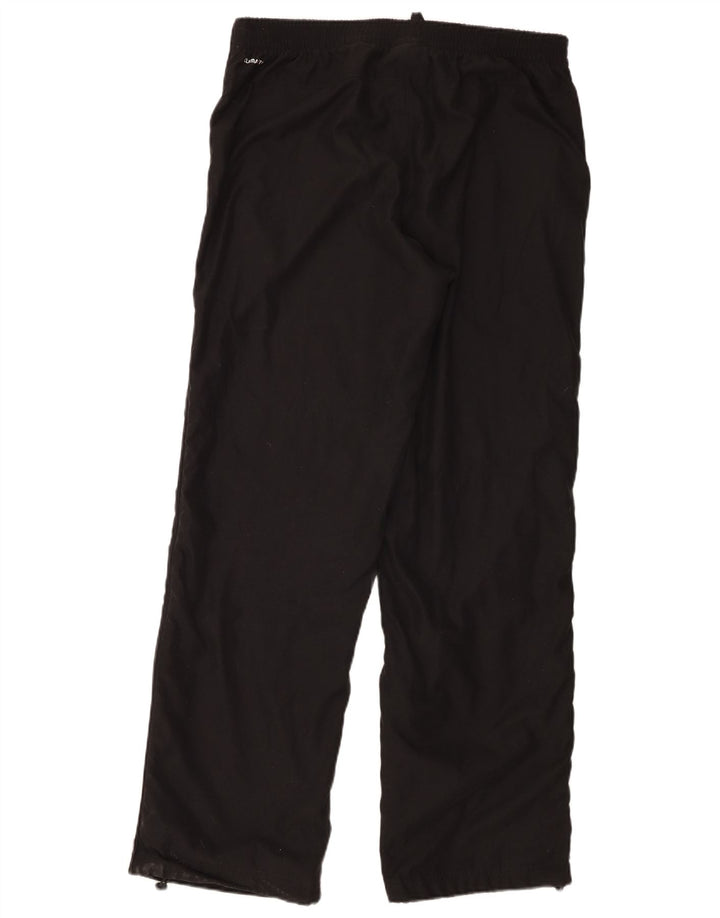 Pantaloni da tuta da uomo Adidas Large neri in poliestere