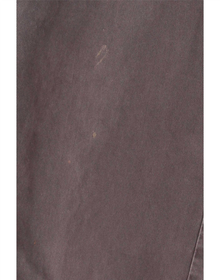 Pantaloni da abito dritti da uomo Marks & Spencer W42 L29 cotone grigio