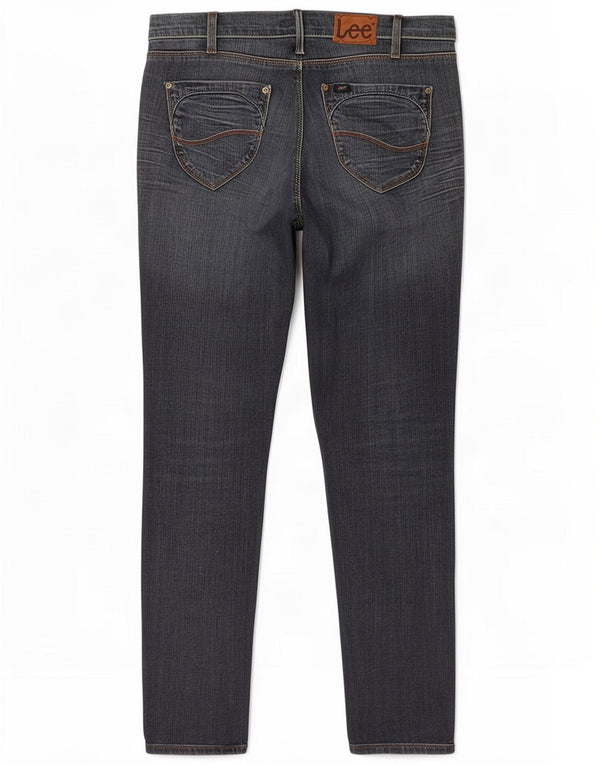 Jeans Lee Lynn stretti stretti da donna W32 L33 cotone blu navy