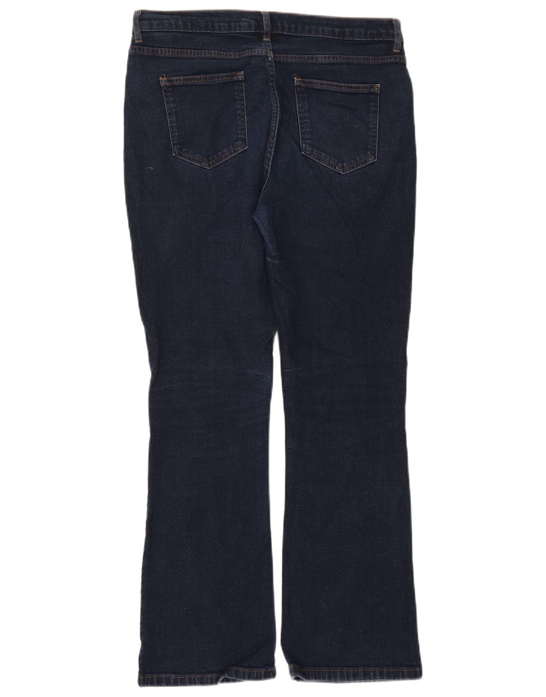 Jeans bootcut slim da donna Marks & Spencer UK 14 Large W32 L29 Blu navy