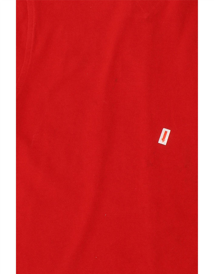 TOMMY HILFIGER Polo grafica per ragazzi 6-7 anni in cotone rosso