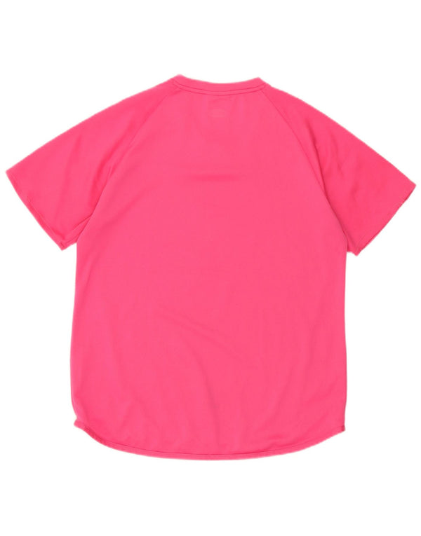 T-shirt Adidas Clima 365 da donna Top UK 12 poliestere rosa medio