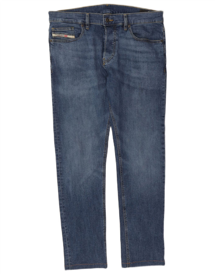 Jeans slim da uomo Diesel W33 L30 cotone blu