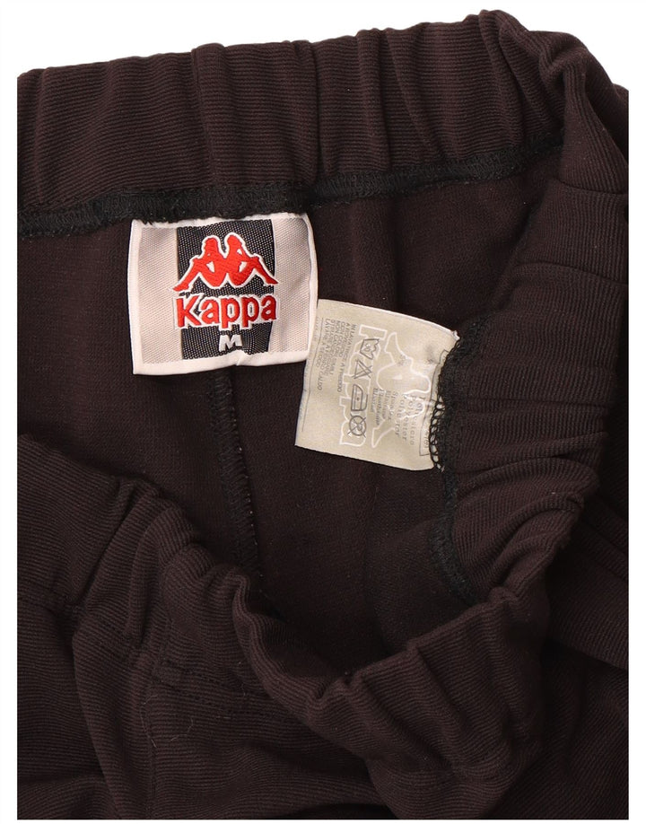 Pantaloni da tuta da uomo KAPPA in poliestere marrone medio