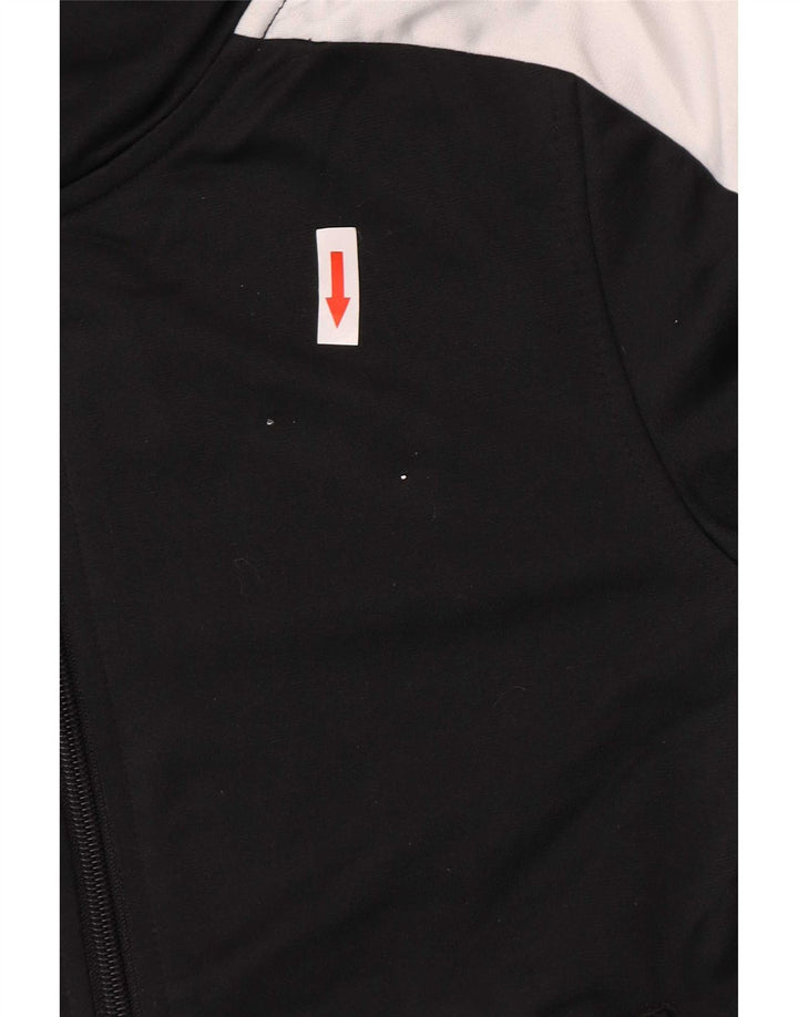 Giacca da tuta da ragazzo Puma, 7-8 anni, piccola, in poliestere color block nero
