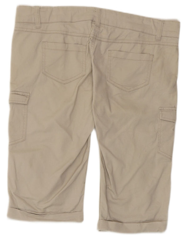 Silvian Heach Womens Cargo Shorts IT 46 Large W34  Beige