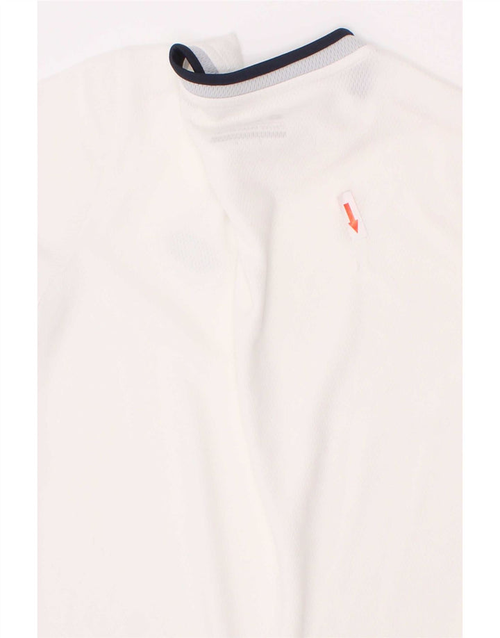 T-shirt da donna Lotto Top UK 8 Small Bianca