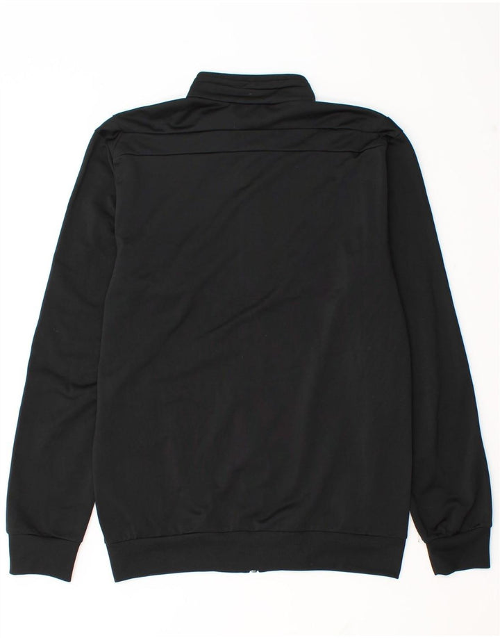 Giacca da ginnastica da uomo Adidas Small nera in poliestere