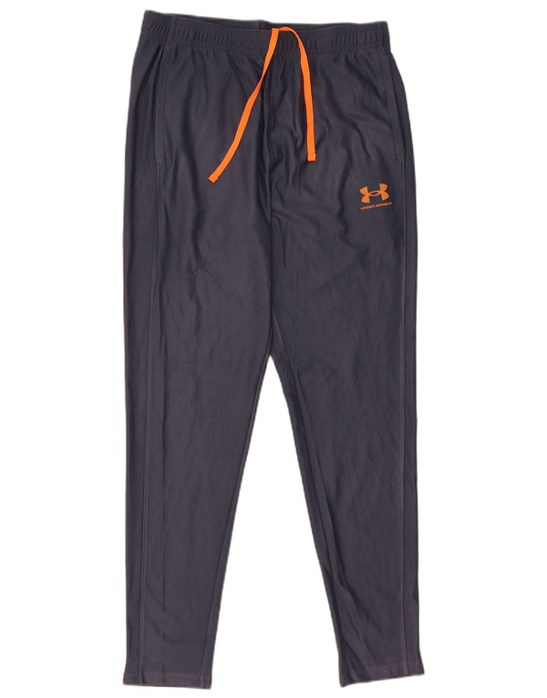 Pantaloni da tuta da donna Under Armour UK 14 Large in poliestere blu navy