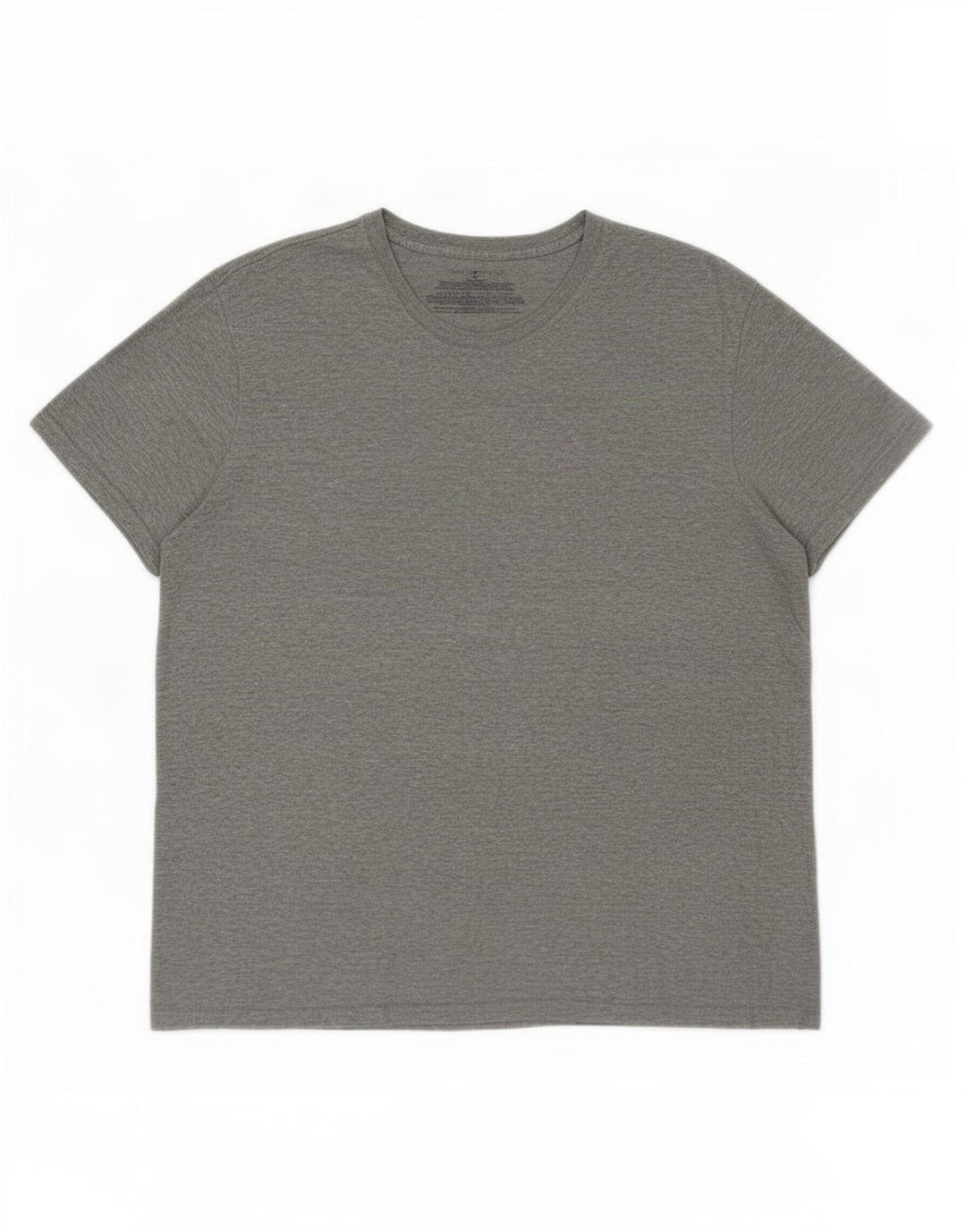 T-shirt da uomo Tommy Hilfiger Top in cotone chiazzato grigio medio