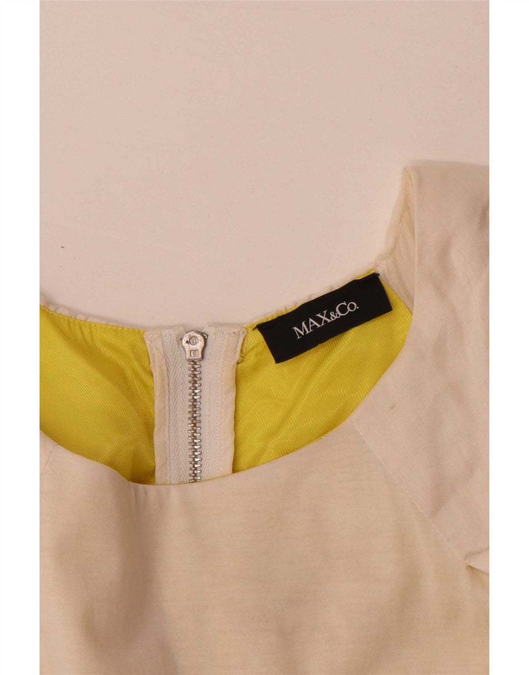 Max&Co. Camicetta da donna Top UK 12 medio bianco sporco