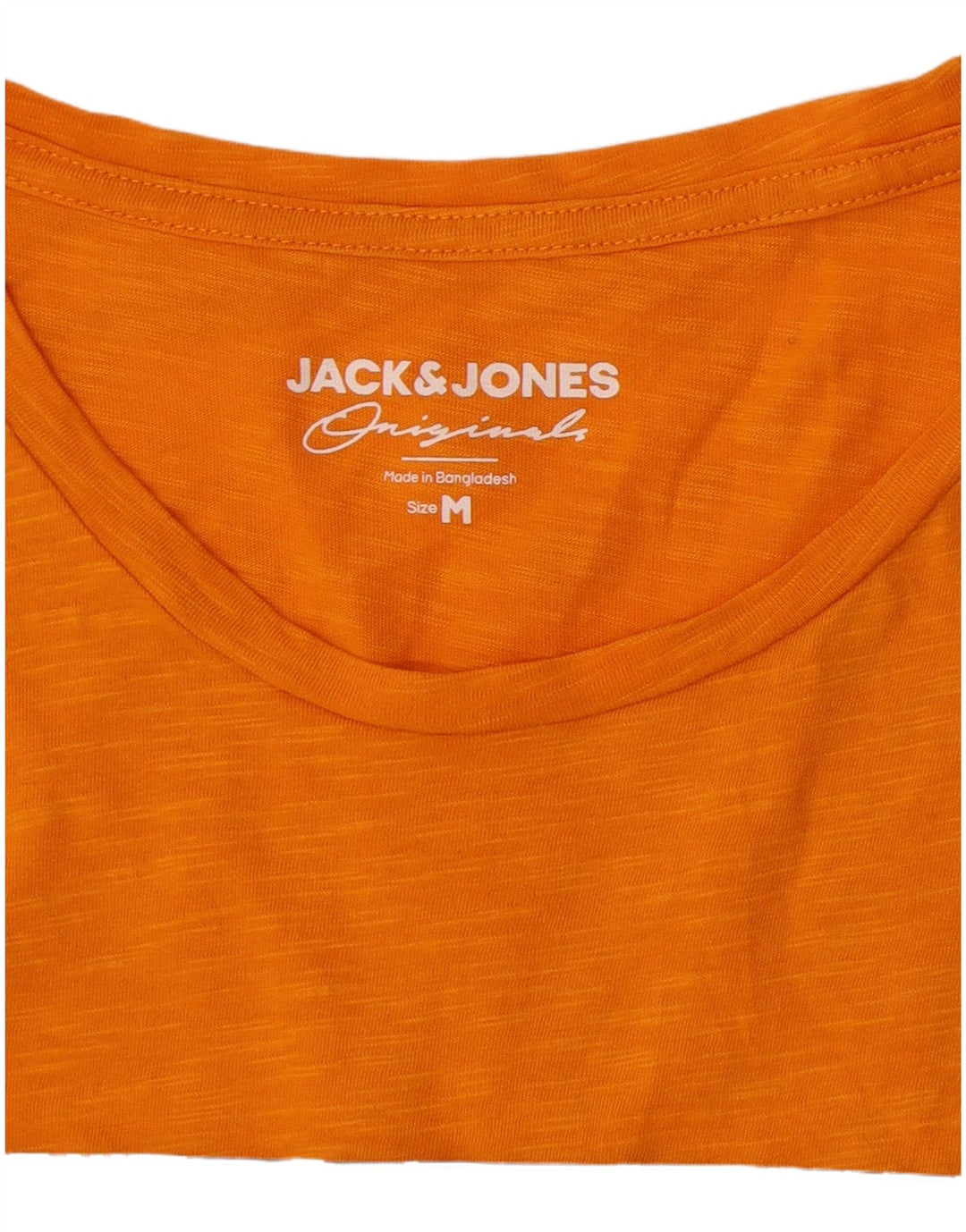 T-shirt grafica da uomo Jack & Jones arancione medio