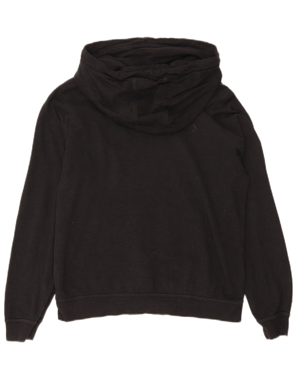 Felpa con cappuccio oversize da donna Nike UK 10 piccola in cotone grigio