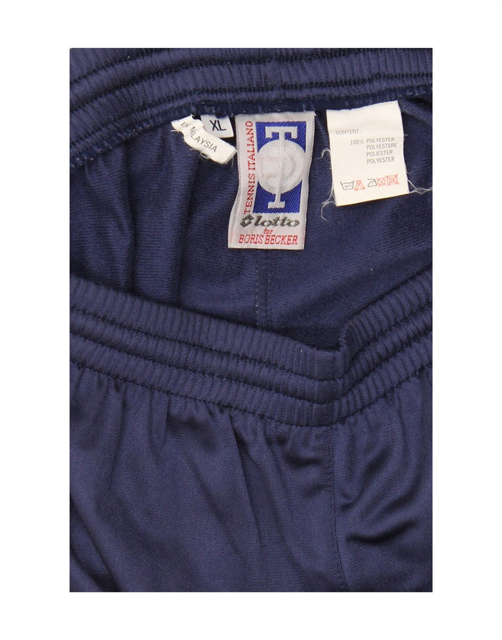 Tuta intera da uomo LOTTO XL Poliestere geometrico blu navy