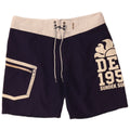 Pantaloncini da bagno grafici da uomo Sundek grandi color blu navy