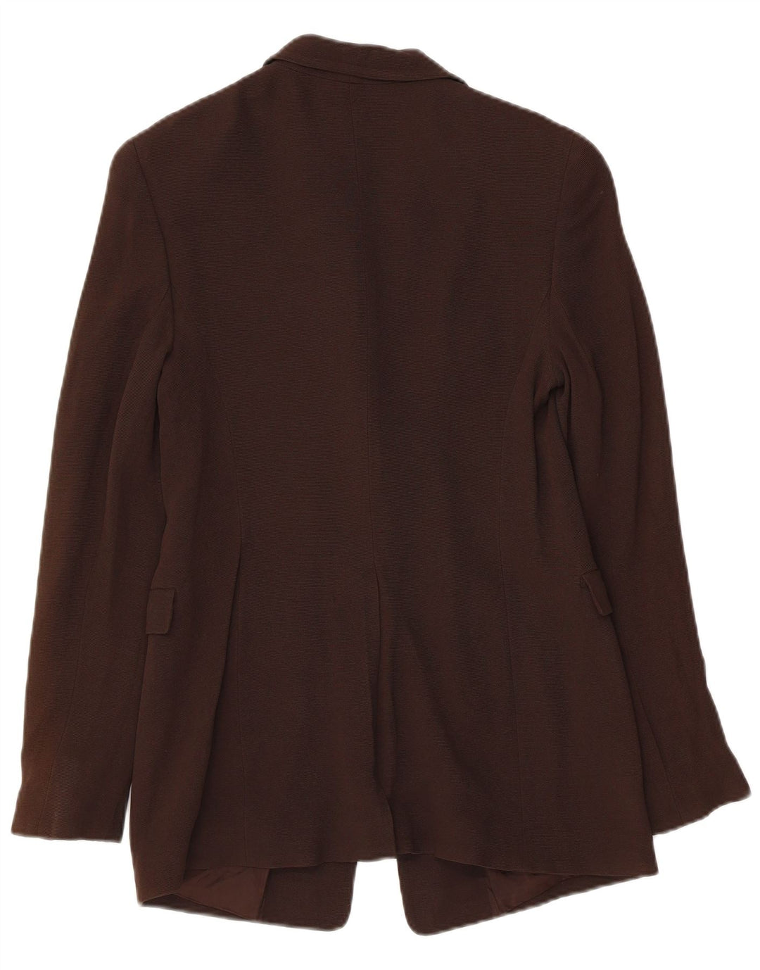 Giacca blazer da donna a 1 bottone Episode UK 8 piccola viscosa marrone