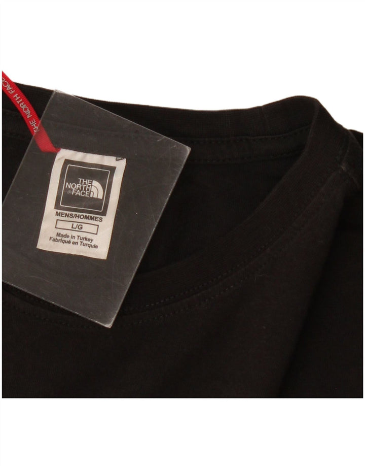 T-shirt grafica da uomo The North Face grande nera