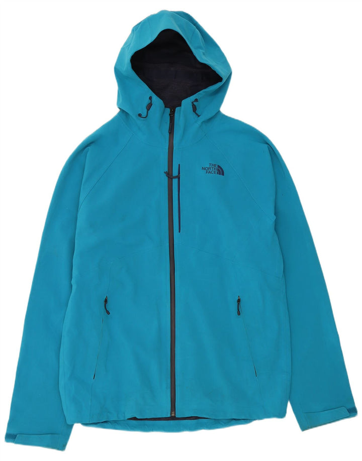 Giacca antipioggia da uomo con cappuccio The North Face UK 40 Large Blu
