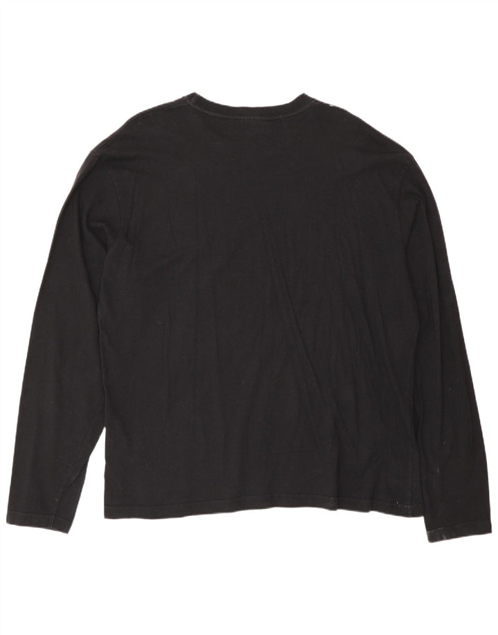 Levi's Maglia da uomo a maniche lunghe XL in cotone nero