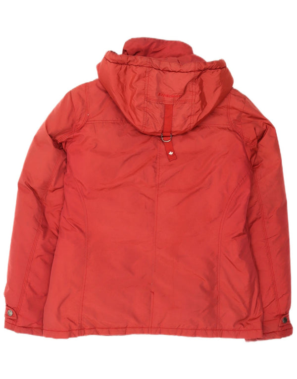 Giacca imbottita con cappuccio da uomo Canadiens IT 50 Large in nylon rosso