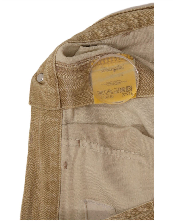 Jeans Bootcut da uomo Wrangler W31 L27 cotone beige