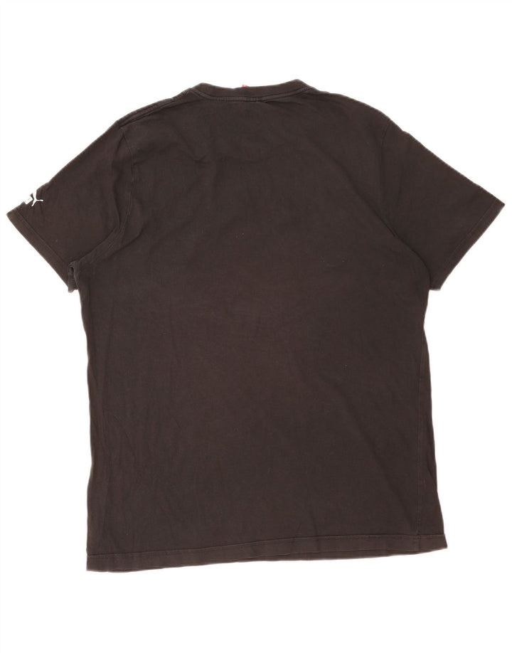 T-shirt grafica PUMA da uomo grande nera