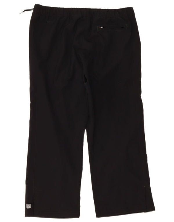 Pantaloni della tuta Nike Dri Fit Capri da donna UK 10 piccoli neri