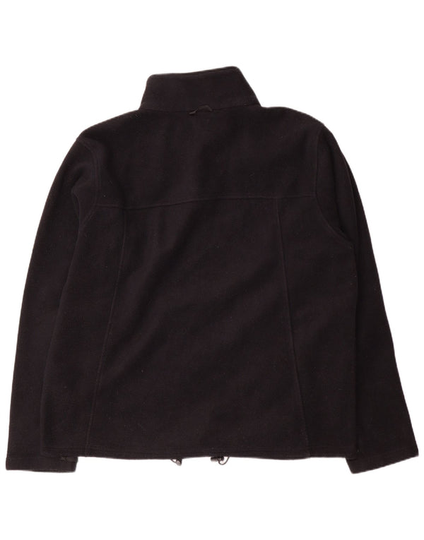 Giacca in pile foderata da uomo Jack Wolfskin UK 44/46 XL poliestere nero