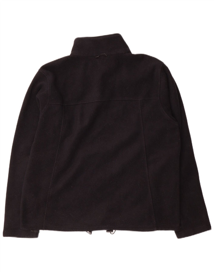 Giacca in pile foderata da uomo Jack Wolfskin UK 44/46 XL poliestere nero