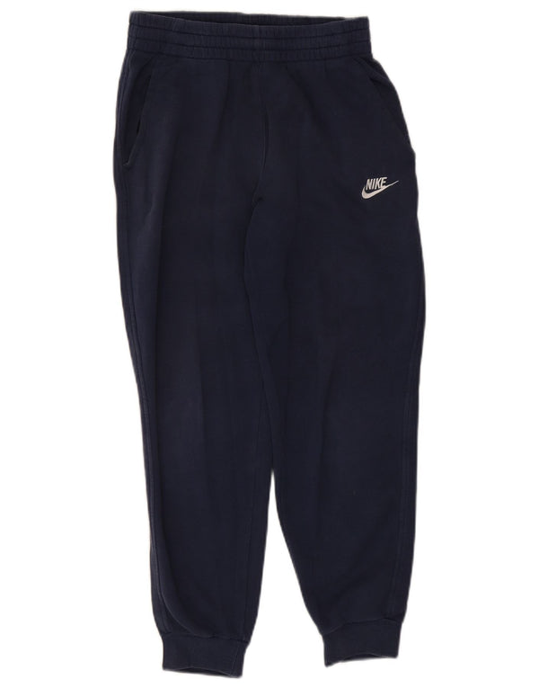 Pantaloni da tuta da ragazzo Nike Joggers 12-13 anni Large Blu Navy Cotone