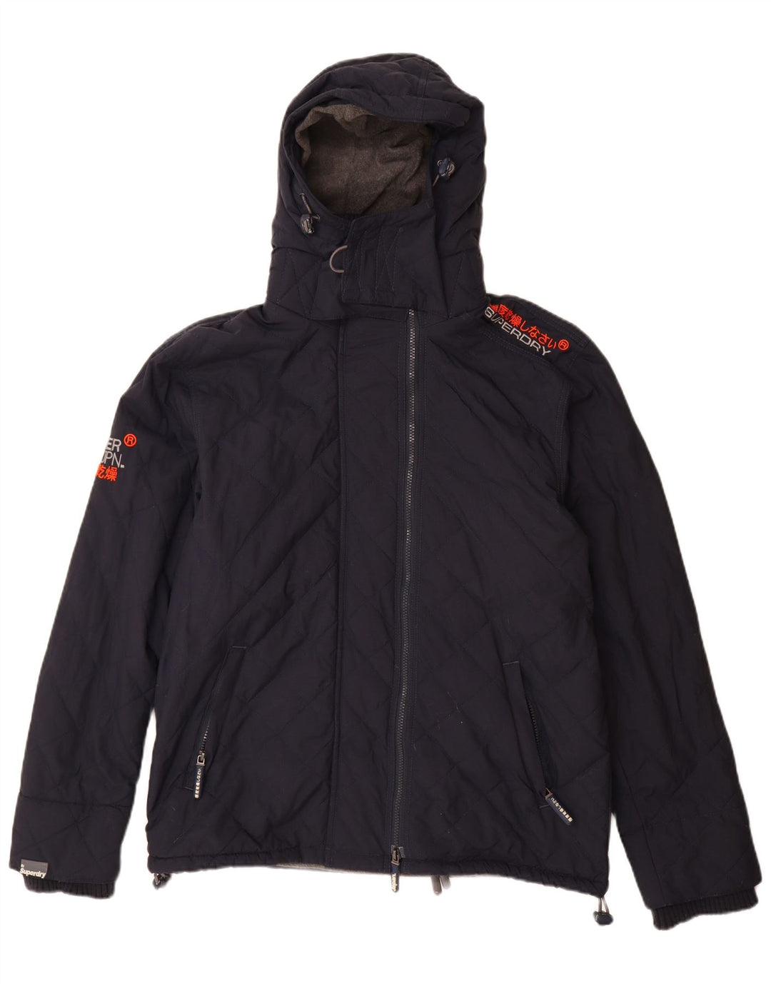 Giacca a vento grafica da uomo Superdry Windcheater UK 44 2XL Blu navy