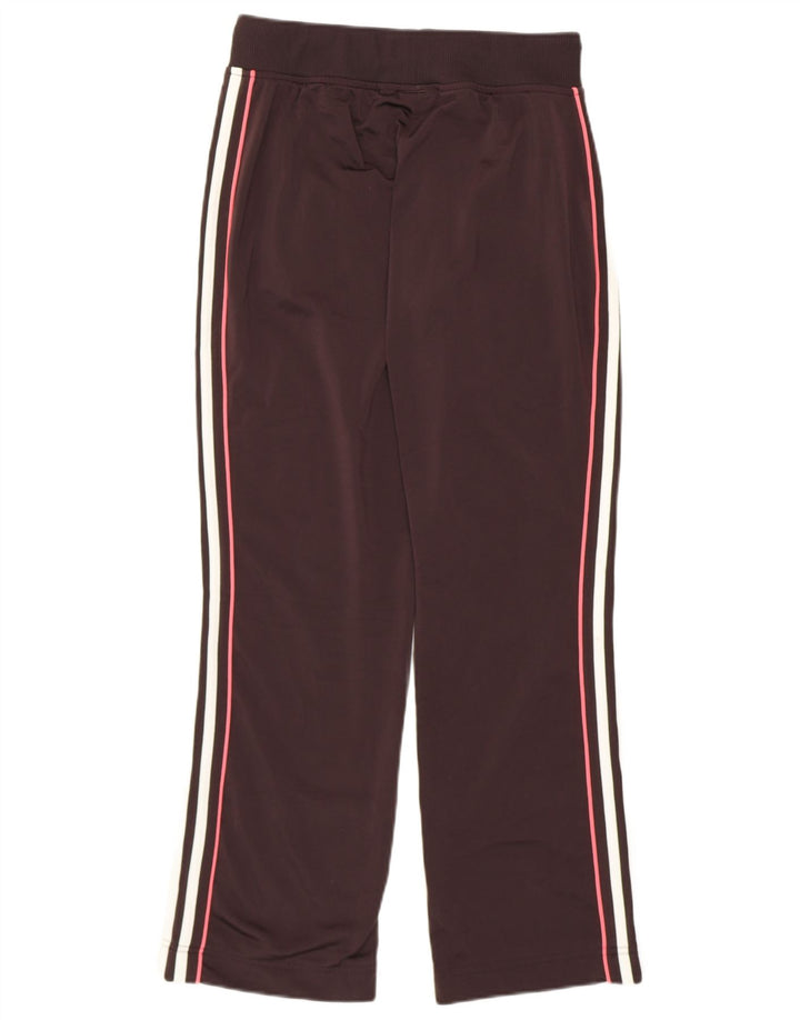 Pantaloni da tuta da donna Adidas UK 12 poliestere marrone medio