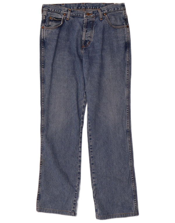 Jeans dritti da uomo Wrangler W32 L32 Blu