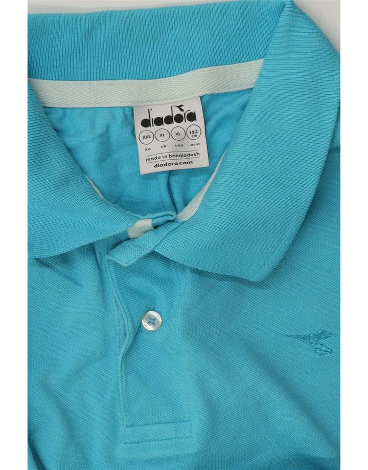 Polo Diadora Uomo XL Blu