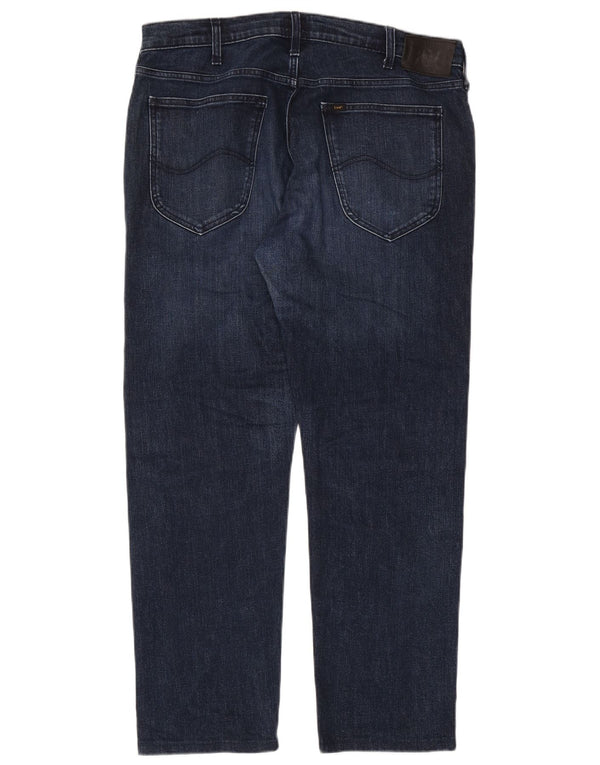 Jeans dritti da uomo Lee W36 L32 in cotone blu