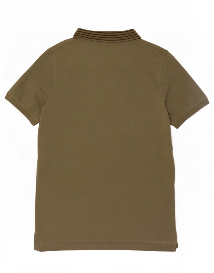 Polo da ragazzo Lyle & Scott 14-15 anni in cotone kaki