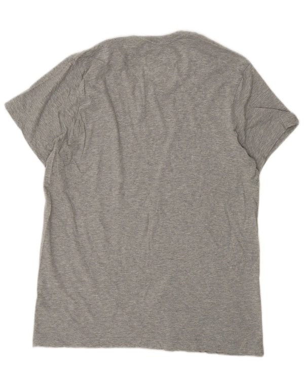 Polo Ralph Lauren T-shirt da uomo dalla vestibilità classica, piccola, in cotone grigio