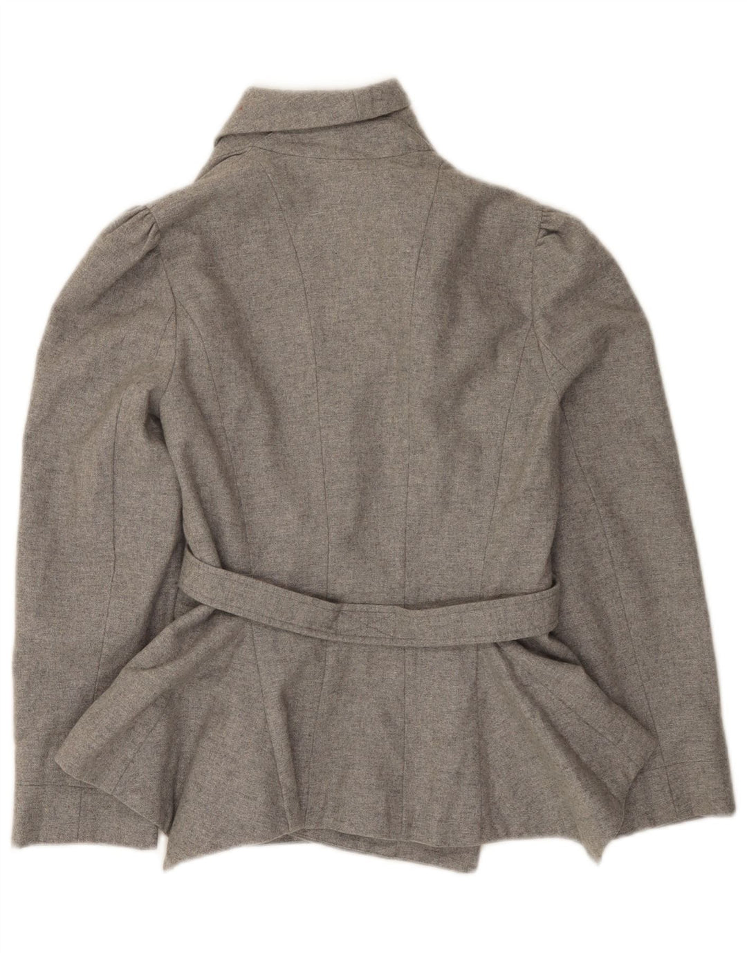 Giacca blazer da donna Topshop UK 10 piccola poliestere grigio