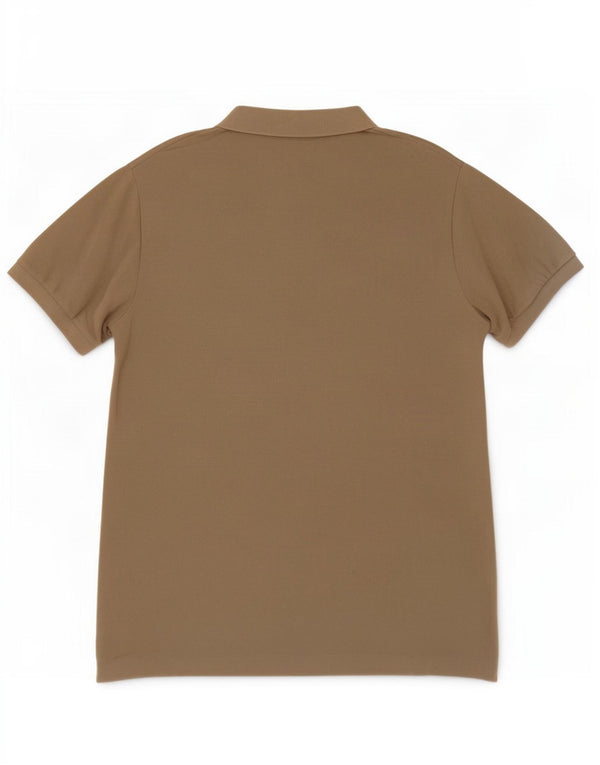 Polo Lacoste da uomo vestibilità regolare taglia 7 2XL cotone beige