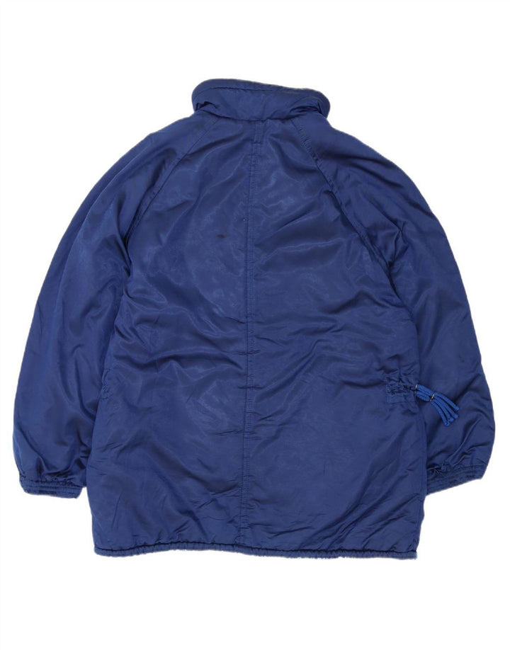 COLMAR Womens Reversible Padded Coat IT 44 Medium Blue Nylon