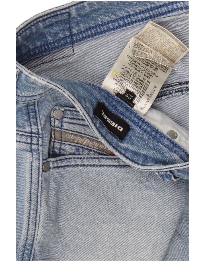 Pantaloncini di jeans da donna DIESEL W29 cotone blu medio