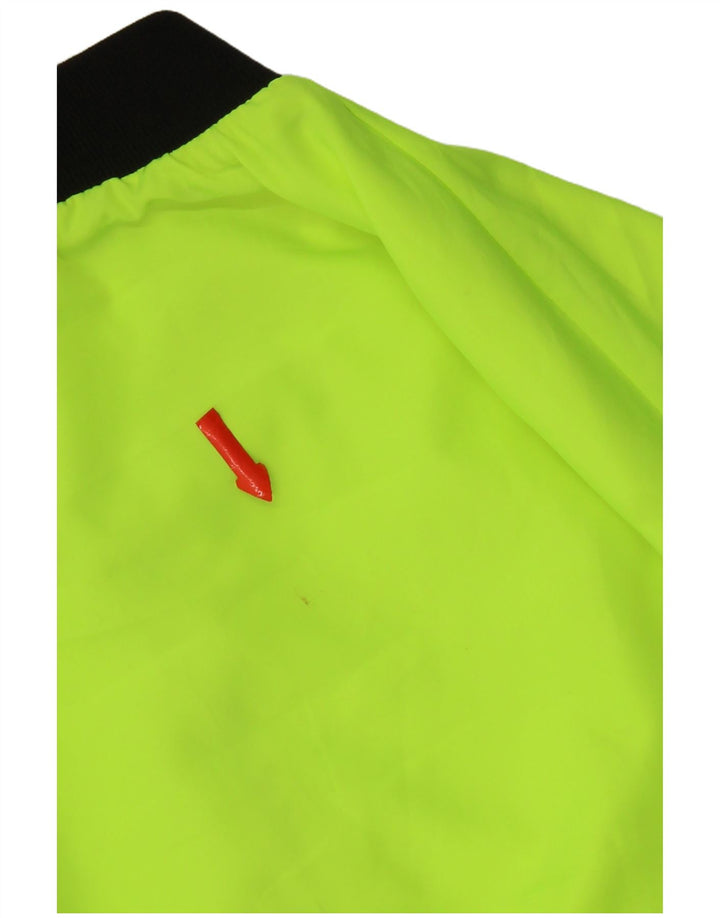 Giacca corta da tuta da donna Zara UK 14 Colorblock giallo medio