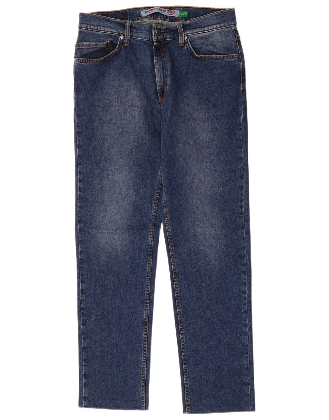 Jeans dritti regolari da uomo Carrera 700 IT 48 medio W32 L30 cotone blu
