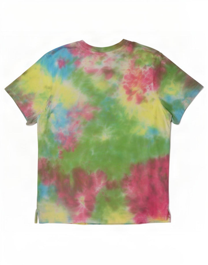 Maglietta da donna Fila Top UK 12 Medium multicolore Tie Dye