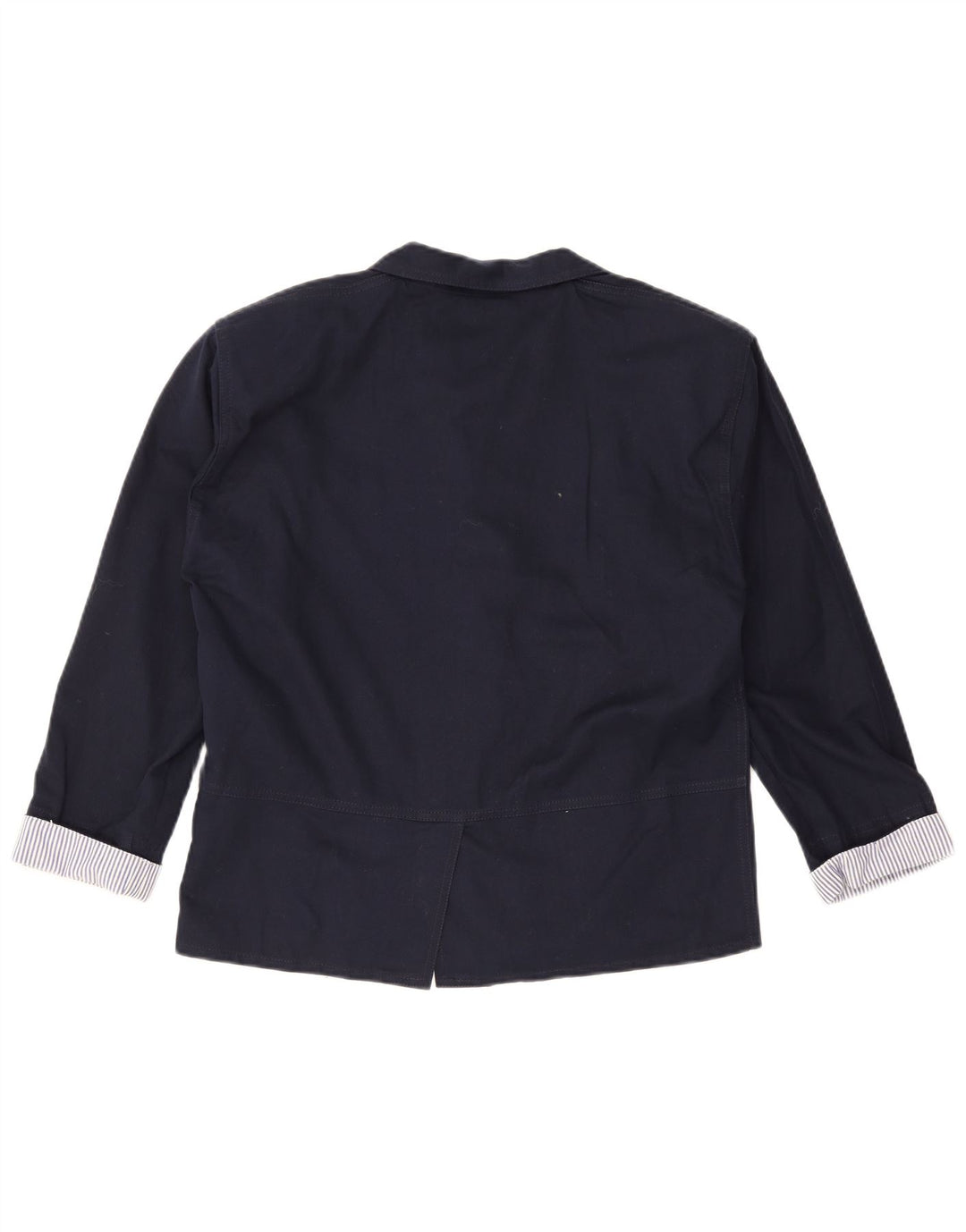Giacca blazer vintage da uomo a 2 bottoni UK 38 medio blu navy